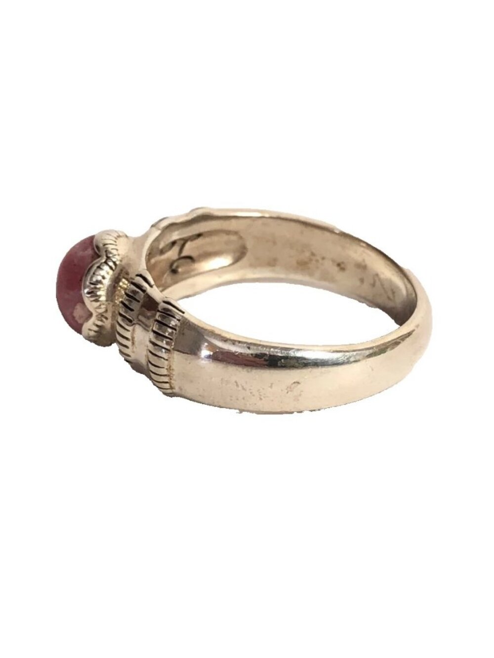 Carolyn Pollack Rhodochrosite Sterling Silver 925 Ring Sz 9.5 Estate Jewelry - Picture 3 of 7